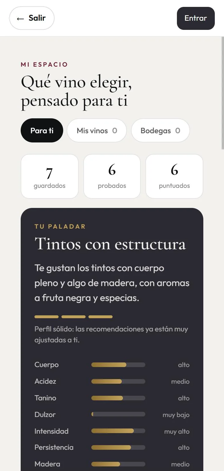 Mi espacio: tu paladar y qué probar después